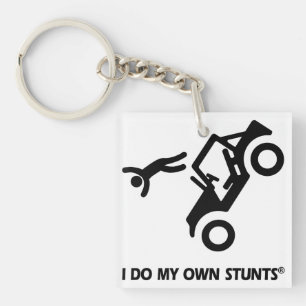 Jeep Mijn Eigen Stunts Sleutelhanger