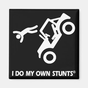 Jeep My Ewn Stunts Magneet