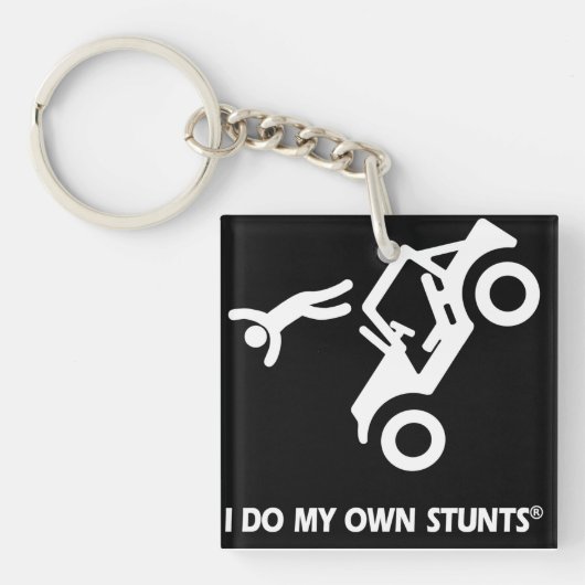 Jeep My Ewn Stunts Sleutelhanger (Voorkant)
