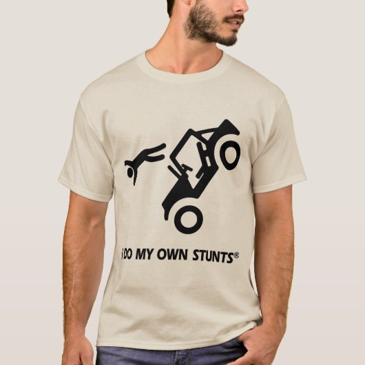 Jeep My Ewn Stunts T-shirt (Voorkant)