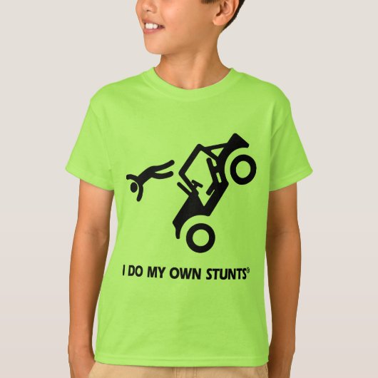 Jeep My Ewn Stunts T-shirt (Voorkant)