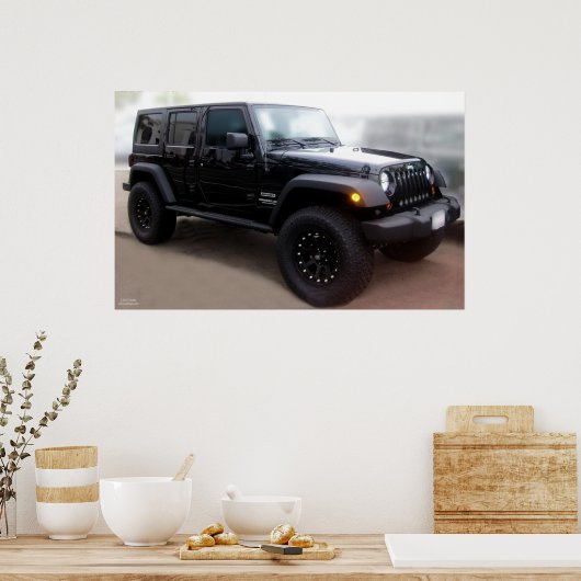 JEEP POSTER (Keuken)