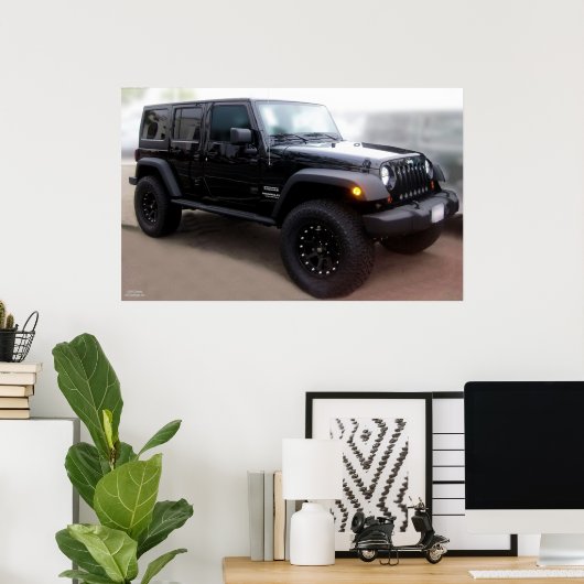 JEEP POSTER (Thuiskantoor)