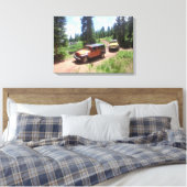 Jeep rubicon berg avontuur canvas (Insitu (Slaapkamer))