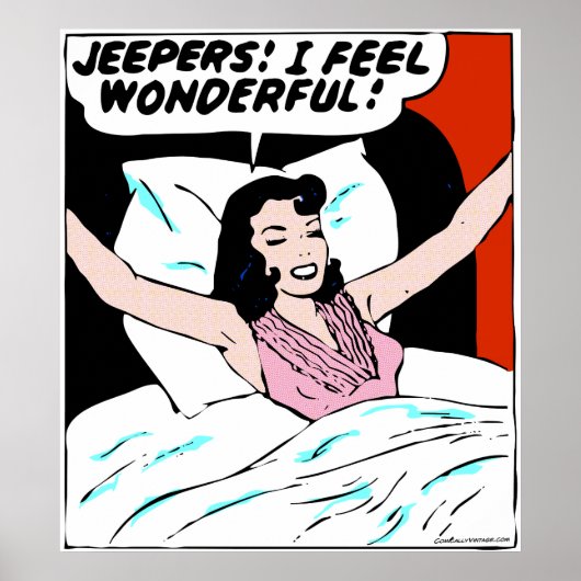 Jeepers! (grotere afmetingen) poster (Voorkant)