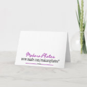 JeepersMC-pas aan Feestdagen Kaart (Achterkant)