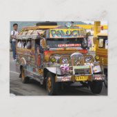 Jeepney Briefkaart (Voorkant)