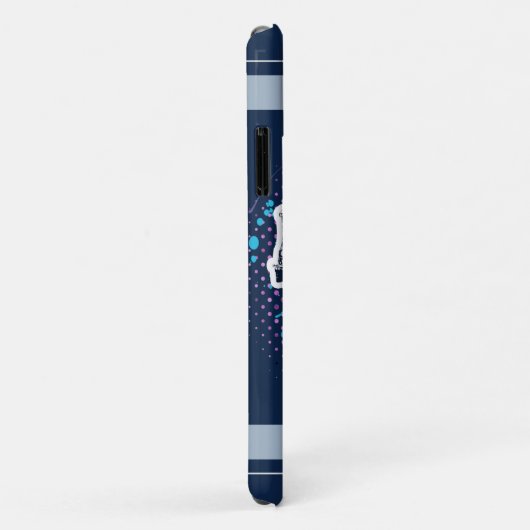 Jeepney Pinoy Vibes Blue Roze Case-Mate iPhone Case (Achterkant/rechts)