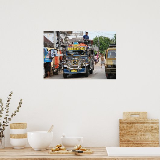 Jeepney Poster (Keuken)
