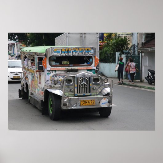 Jeepney-Poster Poster (Voorkant)