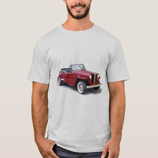Jeepster uit 1950 t-shirt (Voorkant)