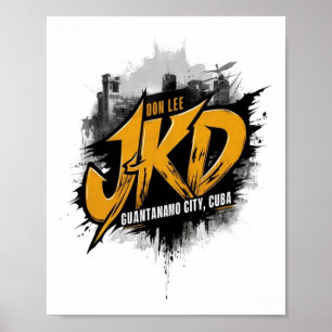 Jeet Kune Do Guantanamo City Cuba Poster