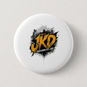 Jeet Kune Do Guantanamo City Cuba Ronde Button 5,7 Cm