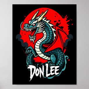 Jeet Kune Do JKD Mixed Martial Arts Lee Don's Poster
