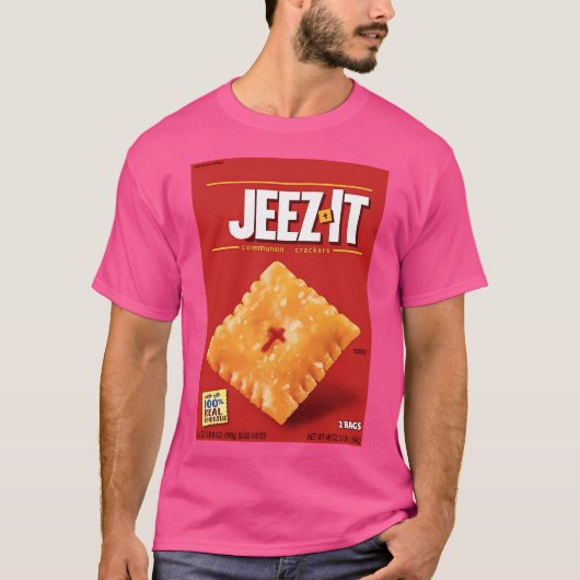Jeez-It communiebrood T-shirt (Voorkant)