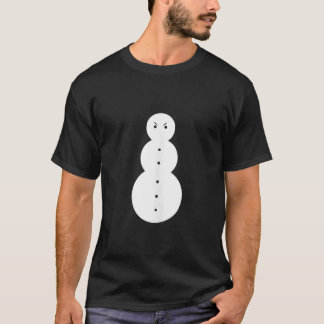 Jeezy Sneeuwman Grappige Boze Sneeuwman Tank Top