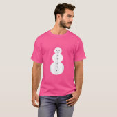jeezy sneeuwman shirt - Grappige Boze Sneeuwman Ta (Voorkant volledig)