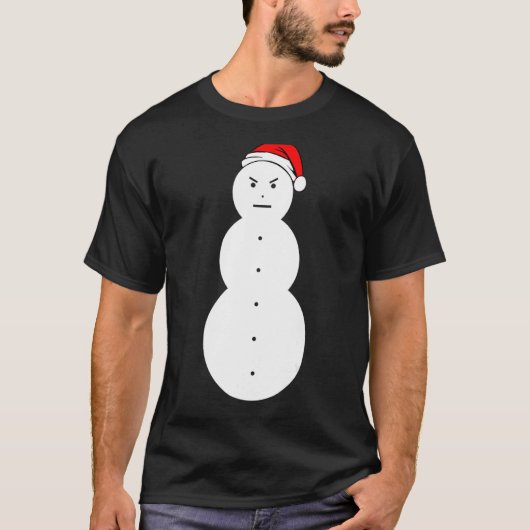 Jeezy Snowman Mad Snowman T-shirt (Voorkant)