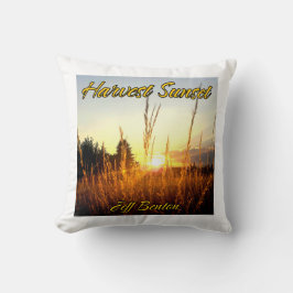 Jeff Benton Harvest Sunset Fan gooi kussen