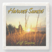 Jeff Benton stenen drank onderzetters fan Merchand (Voorkant)