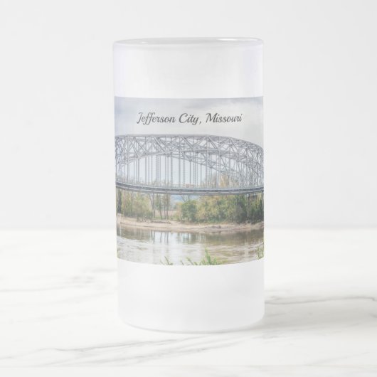 Jeff City Bridge Frosted Mok (Center)