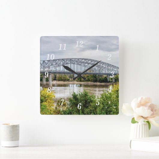 Jeff City Bridge wandklok (Huis)