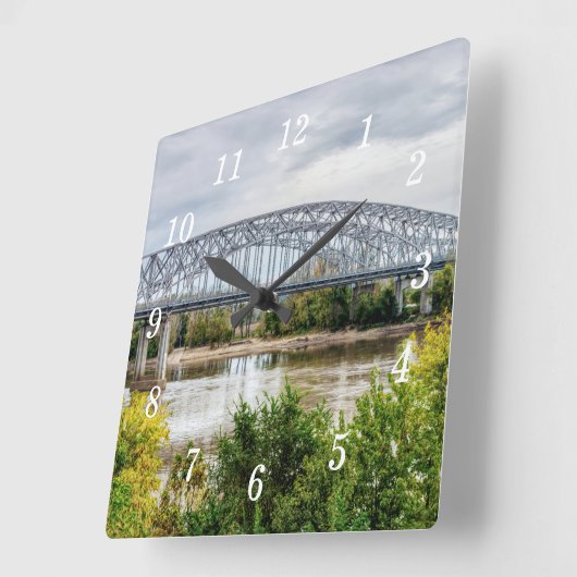 Jeff City Bridge wandklok (Hoek)