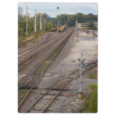 Jeff City Railroad Tracks Klembord (Achterkant)