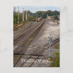 Jeff City Railroad volgt het denken van je Briefka Briefkaart