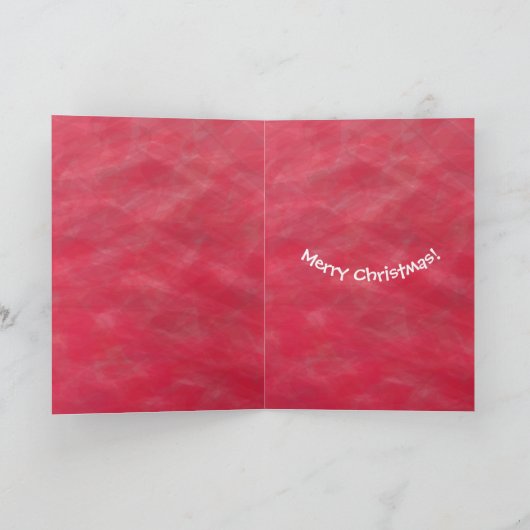 Jeff de Rendierkaart Feestdagen Kaart (Binnen)