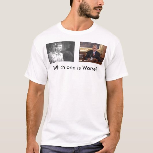 jeff, MAYOR_JOE_RILEY, welke is erger? T-shirt (Voorkant)