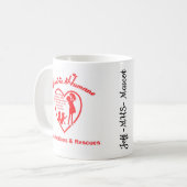 Jeff, Onze Mascot Koffiemok (Voorkant links)