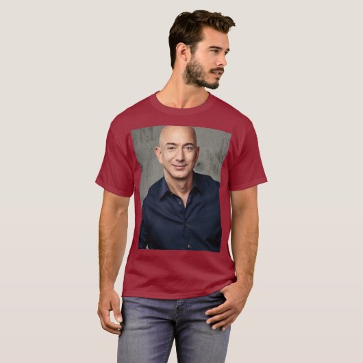 Jeff Red T-shirt (Voorkant volledig)