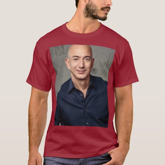 Jeff Red T-shirt (Voorkant)