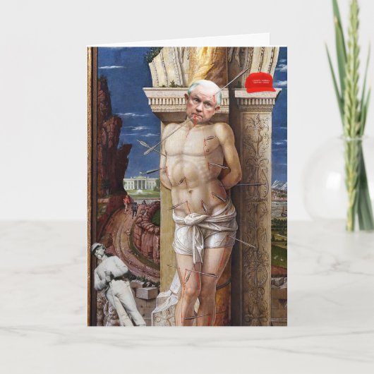 Jeff Sessions No Collusion Birthday Card Kaart (Voorkant)