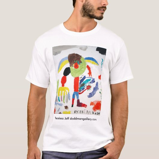 Jeff t-shirt zonder gezichtsveld (Voorkant)