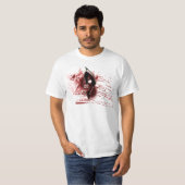 Jeff the Killer CreepyPasta T-shirt (Voorkant volledig)