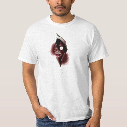 Jeff the Killer CreepyPasta T-shirt (Voorkant)