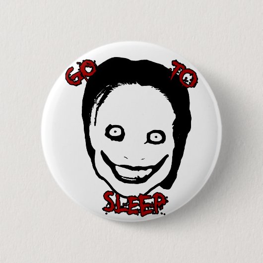 Jeff The Killer Ronde Button 5,7 Cm (Voorkant)