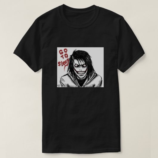 Jeff the killer Shirt (Design voorkant)