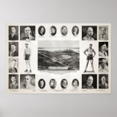 Jeff Willard vs Jack Dempsey Fight Poster 1919 (Voorkant)