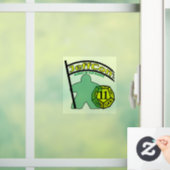 JeffCon11-sticker Raamsticker (Huis)