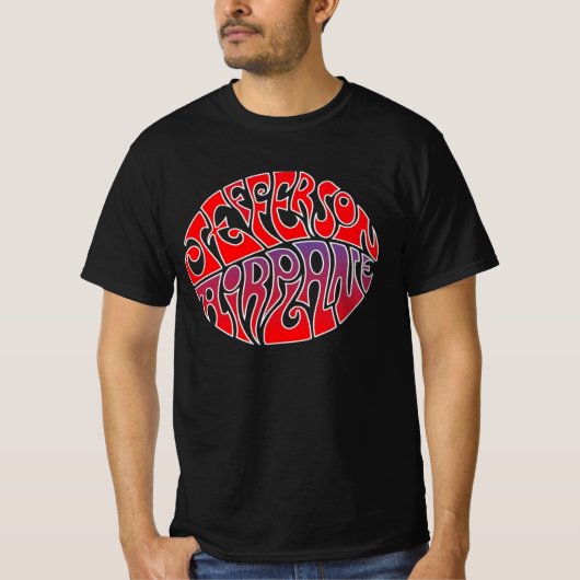 Jefferson Airplane band, Jefferson Airplane merch, T-shirt (Voorkant)