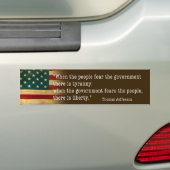 jefferson bumpersticker (Op auto)