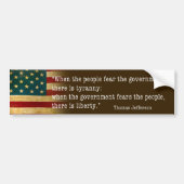 jefferson bumpersticker (Voorkant)