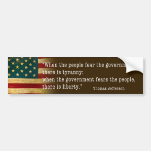 jefferson bumpersticker