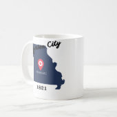Jefferson City coffee mug  Koffiemok (Voorkant links)