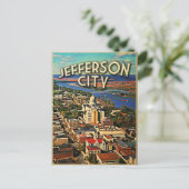 Jefferson City Missouri Briefkaart (Staand voorkant)