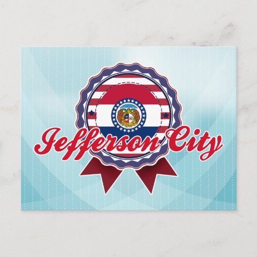 Jefferson City, MO Briefkaart (Voorkant)