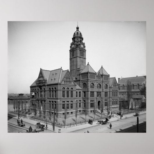 Jefferson County Courthouse Poster (Voorkant)